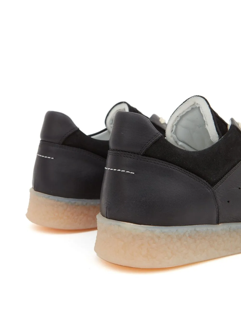 Femme MM6 Maison Margiela Baskets Lacées à Empiècements 5 Femme MM6 Maison Margiela Baskets Lacées à Empiècements – Image 5