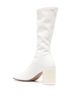 Femme MM6 Maison Margiela Bottes En Cuir -Épure Mode Promos Boutique 18965410 41358611 1000