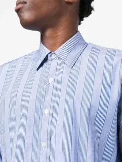 Homme Maison Margiela Chemise Rayé à Manches Longues 11 Homme Maison Margiela Chemise Rayé à Manches Longues -Épure Mode Promos Boutique 18998099 41426807 1000