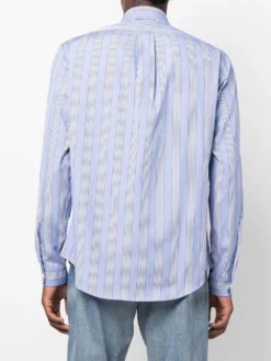 Homme Maison Margiela Chemise Rayé à Manches Longues 10 Homme Maison Margiela Chemise Rayé à Manches Longues -Épure Mode Promos Boutique 18998099 41427081 1000