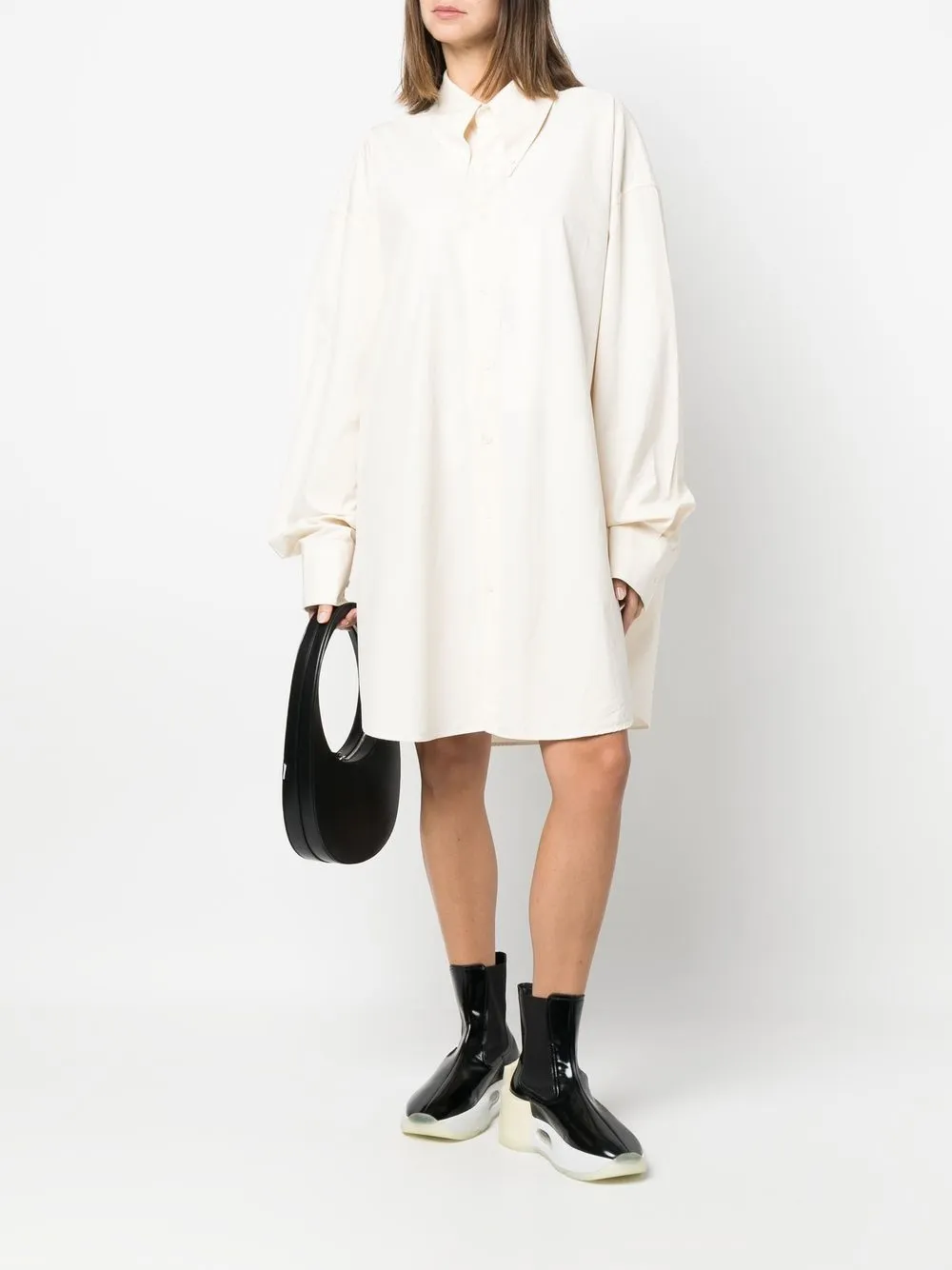 Homme MM6 Maison Margiela Chemise Boutonnée à Manches Longues 3 Homme MM6 Maison Margiela Chemise Boutonnée à Manches Longues – Image 3