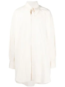 Homme MM6 Maison Margiela Chemise Boutonnée à Manches Longues