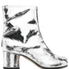 Femme Maison Margiela Bottines 70 Mm à Design Métallisé