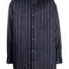 Homme Maison Margiela Manteau Matelassé à Rayures