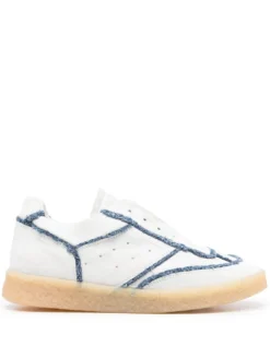 Femme MM6 Maison Margiela Baskets à Design à Empiècements