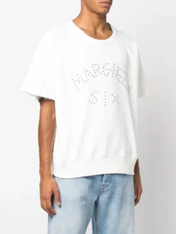 Homme MM6 Maison Margiela T-shirt à Logo Appliqué -Épure Mode Promos Boutique 19091790 41754534 1000