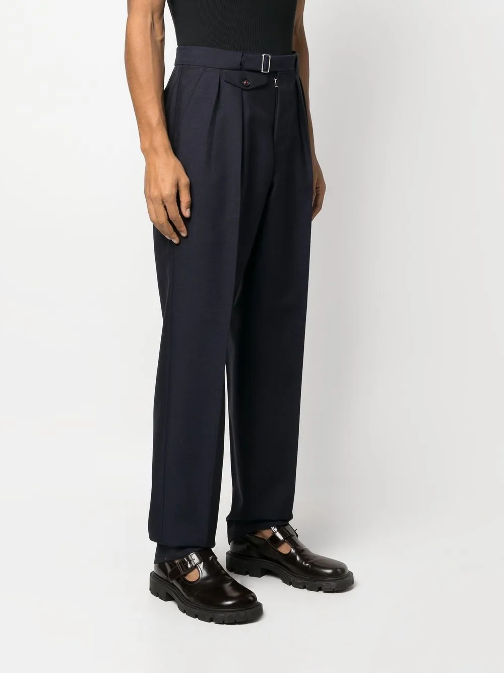 Homme Maison Margiela Pantalon Droit à Détails De Coutures 3 Homme Maison Margiela Pantalon Droit à Détails De Coutures – Image 3