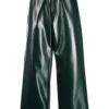 Homme MM6 Maison Margiela Pantalon En Cuir Artificiel à Coupe Ample