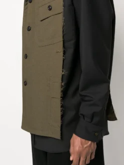 Homme Maison Margiela Surchemise à Manches Détachables -Épure Mode Promos Boutique 19208863 42151123 1000