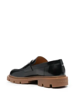 Homme Maison Margiela Mocassins En Cuir Verni -Épure Mode Promos Boutique 19209453 42286502 1000