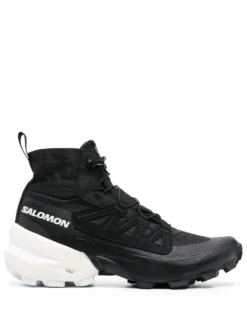 Homme MM6 Maison Margiela X Salomon Baskets Montantes à Semelle Crantée