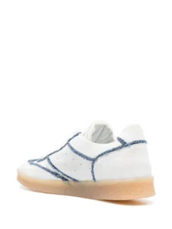 Homme MM6 Maison Margiela Baskets à Détails En Jean -Épure Mode Promos Boutique 19273478 42319583 1000
