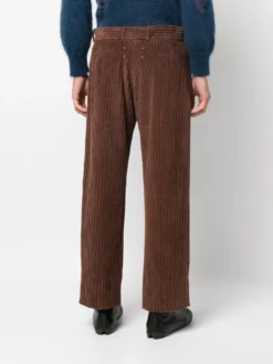 Homme Maison Margiela Pantalon Droit En Velours Côtelé -Épure Mode Promos Boutique 19370415 42548923 1000