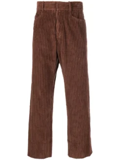 Homme Maison Margiela Pantalon Droit En Velours Côtelé