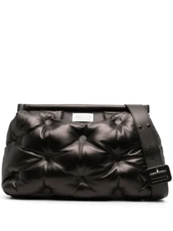 Homme Maison Margiela Sac Cabas Matelassé à Plaque Logo