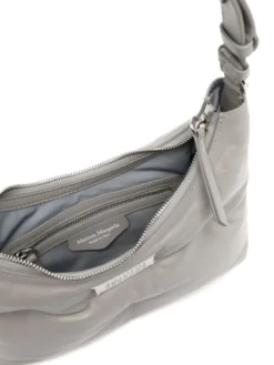 Homme Maison Margiela Sac Porté épaule Matelassé à Plaque Logo -Épure Mode Promos Boutique 19385856 50454654 1000
