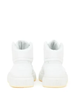 Femme MM6 Maison Margiela Baskets Montantes à Bout Carré -Épure Mode Promos Boutique 19396543 45241033 1000