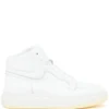 Femme MM6 Maison Margiela Baskets Montantes à Bout Carré