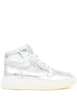 Femme MM6 Maison Margiela Baskets Montantes à Lacets