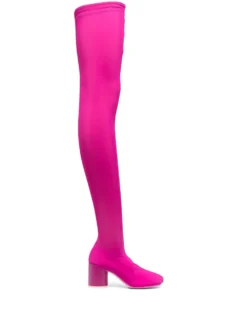 Femme MM6 Maison Margiela Cuissardes En Cuir