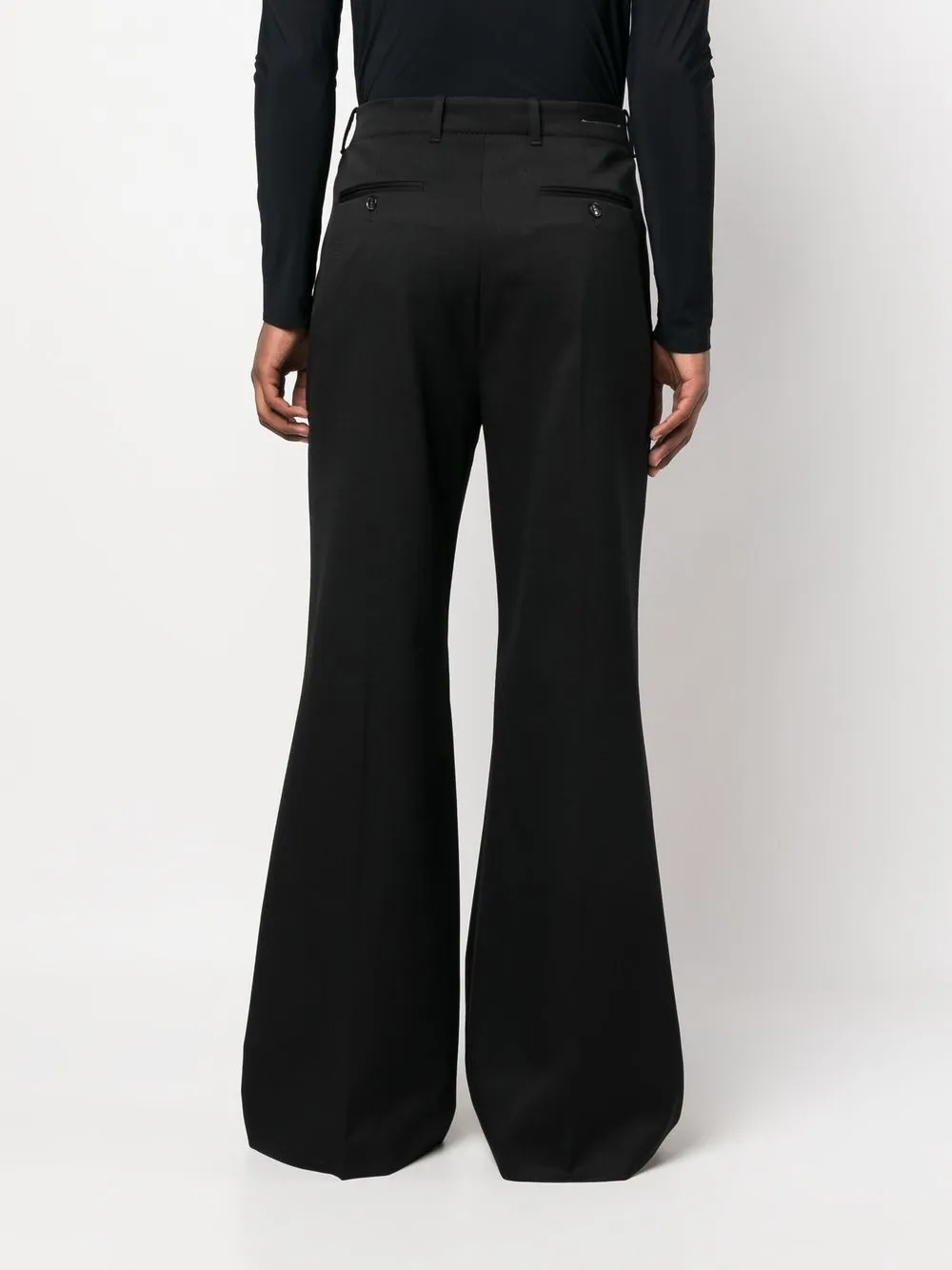 Homme MM6 Maison Margiela Pantalon De Costume à Coupe évasée 4 Homme MM6 Maison Margiela Pantalon De Costume à Coupe évasée – Image 4