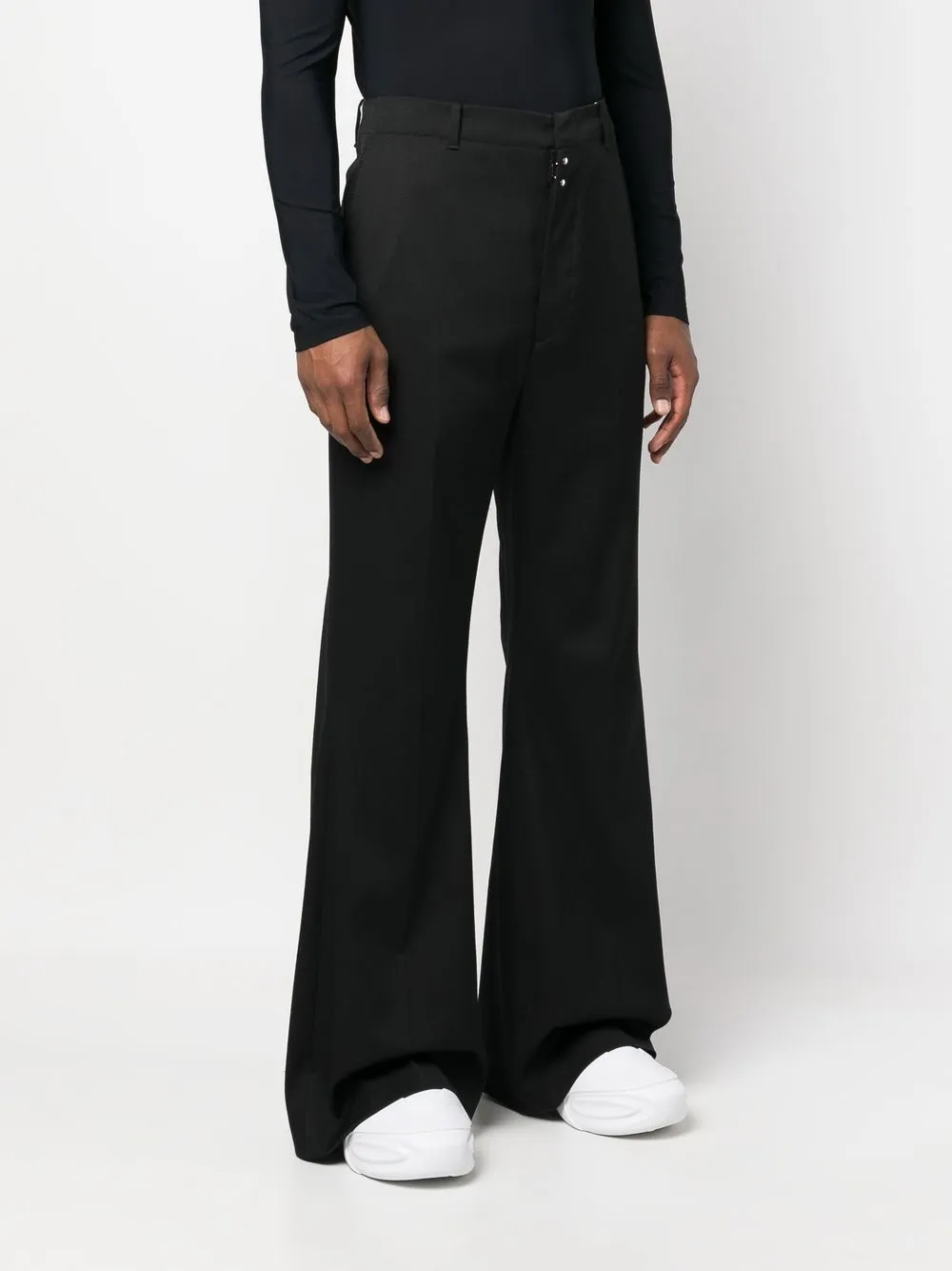Homme MM6 Maison Margiela Pantalon De Costume à Coupe évasée 3 Homme MM6 Maison Margiela Pantalon De Costume à Coupe évasée – Image 3