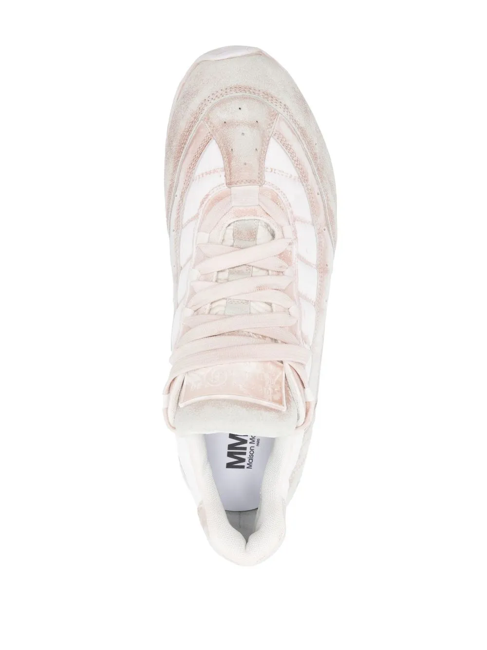 Femme MM6 Maison Margiela Baskets à Effet Usé 4 Femme MM6 Maison Margiela Baskets à Effet Usé – Image 4