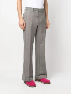 Homme MM6 Maison Margiela Pantalon De Costume évasé à Rayures -Épure Mode Promos Boutique 19519314 43652067 1000