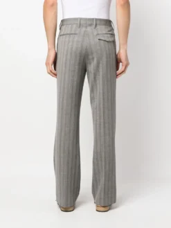 Homme MM6 Maison Margiela Pantalon De Costume évasé à Rayures -Épure Mode Promos Boutique 19519314 43652076 1000