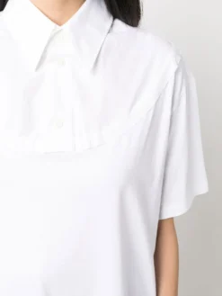 Homme MM6 Maison Margiela Chemise En Coton à Manches Courtes -Épure Mode Promos Boutique 19581195 43900879 1000