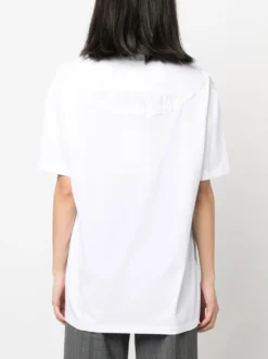 Homme MM6 Maison Margiela Chemise En Coton à Manches Courtes -Épure Mode Promos Boutique 19581195 43900880 1000