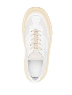 Homme MM6 Maison Margiela Baskets En Cuir à Semelle Plateforme -Épure Mode Promos Boutique 19640960 43891699 1000