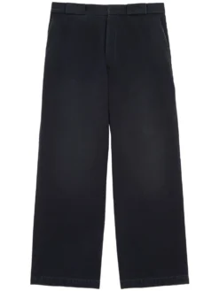 Homme MM6 Maison Margiela Pantalon Ample à Taille Mi-haute