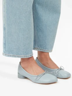 Femme MM6 Maison Margiela Ballerines En Cuir 30 Mm -Épure Mode Promos Boutique 19673036 50495424 1000