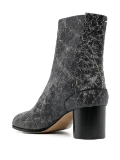Femme Maison Margiela Bottines Tabi 60 Mm à Effet Craquelé -Épure Mode Promos Boutique 19673229 44087603 1000