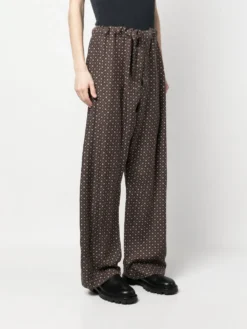 Homme Maison Margiela Pantalon En Soie à Motif Géométrique 9 Homme Maison Margiela Pantalon En Soie à Motif Géométrique -Épure Mode Promos Boutique 19690178 44162421 1000