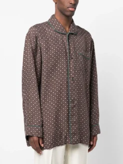 Homme Maison Margiela Chemise En Soie à Imprimé Géométrique 7 Homme Maison Margiela Chemise En Soie à Imprimé Géométrique -Épure Mode Promos Boutique 19709318 44092036 1000