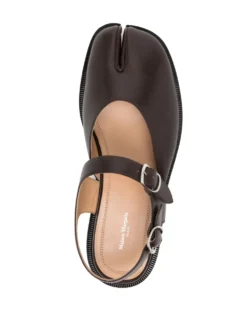 Homme Maison Margiela Sandales En Cuir à Bout Tabi -Épure Mode Promos Boutique 19711889 44677222 1000