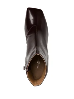Femme Maison Margiela Bottines En Cuir 60 Mm -Épure Mode Promos Boutique 19712721 44981791 1000