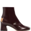 Femme Maison Margiela Bottines En Cuir 60 Mm