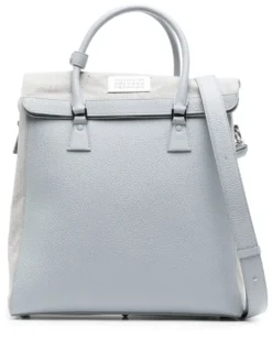 Homme Maison Margiela Sac à Dos En Cuir à Patch Logo