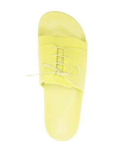 Homme Maison Margiela Claquettes à Détail De Laçage -Épure Mode Promos Boutique 19713358 44348833 1000