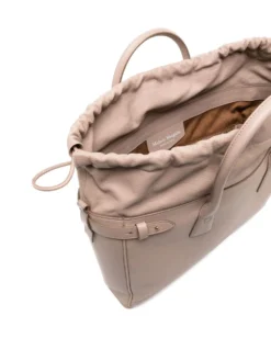 Homme Maison Margiela Sac Cabas En Cuir à Patch Logo -Épure Mode Promos Boutique 19713373 44350916 1000