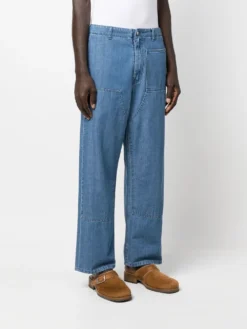 Homme MM6 Maison Margiela Pantalon à Coupe Droite -Épure Mode Promos Boutique 19737330 44200834 1000