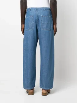 Homme MM6 Maison Margiela Pantalon à Coupe Droite -Épure Mode Promos Boutique 19737330 44201370 1000