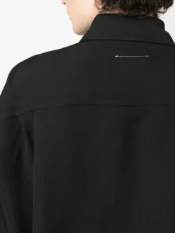 Homme MM6 Maison Margiela Chemise Oversize En Laine Mélangée 9 Homme MM6 Maison Margiela Chemise Oversize En Laine Mélangée -Épure Mode Promos Boutique 19754089 44311131 1000