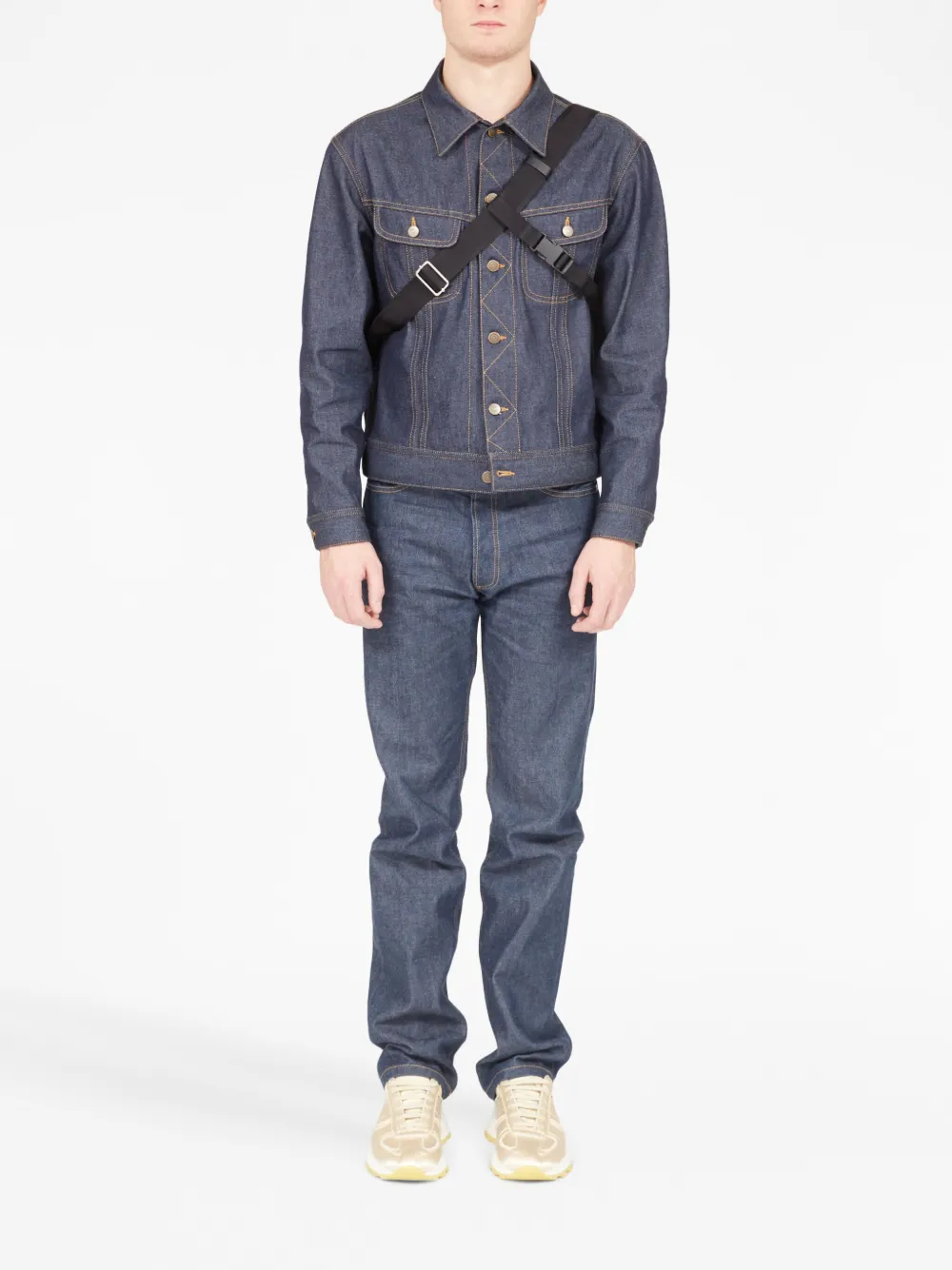 Homme Maison Margiela Pochette Porté épaule à Logo Numéroté 3 Homme Maison Margiela Pochette Porté épaule à Logo Numéroté – Image 3