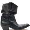 Femme Maison Margiela Bottines Tabi Western En Cuir 55 Mm