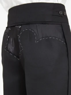 Homme Maison Margiela Pantalon De Costume à Taille Haute -Épure Mode Promos Boutique 19782923 50677646 1000