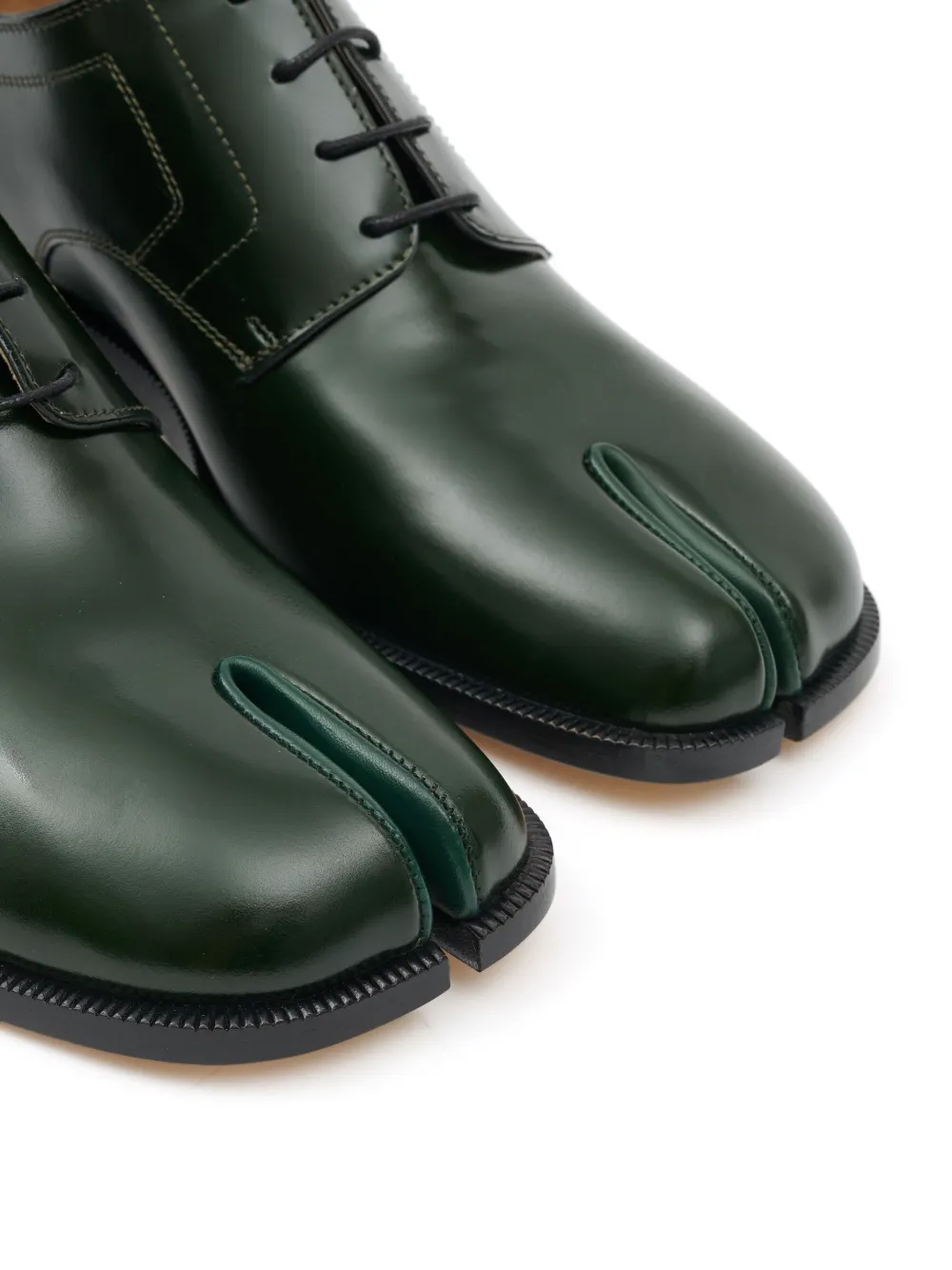 Homme Maison Margiela Mocassins Tabi En Cuir à Lacer 5 Homme Maison Margiela Mocassins Tabi En Cuir à Lacer – Image 5